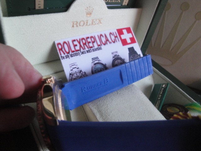Rolex Gmt Master II nero blu rubber replica