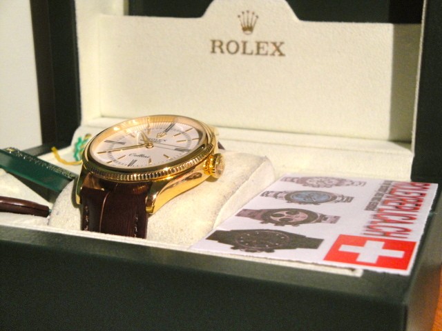 Rolex replica cellini white oro replica orologio
