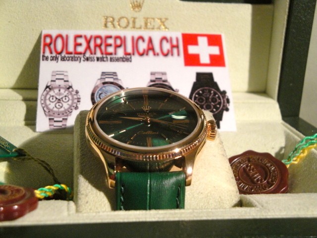 Rolex replica cellini verde replica imitazione orologio