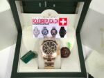 Rolex replica daytona oro giallo classic edition black dial imitazione replica orolgoio