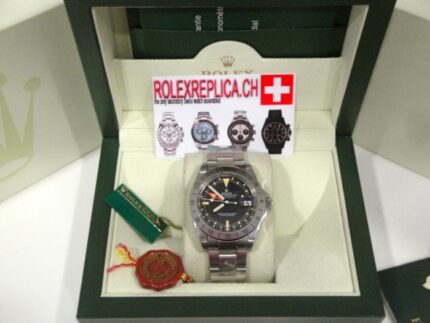 Rolex replica explorer II ref. 1655 vintage steve mc queen imitazione replica orologio