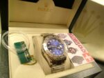 Rolex replica yacht master I new basilea blue imitazione orologio