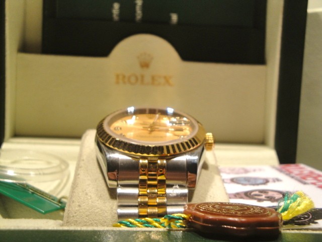 Rolex replica datejust acciaio oro brillanti orologio replica imitazione