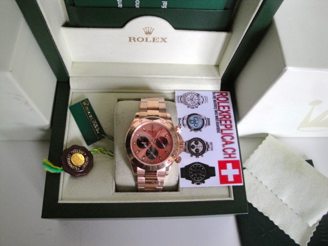 Rolex replica daytona dial panda rose gold rosè imitazione replica orologio