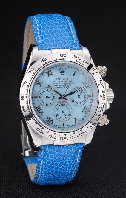 Rolex replica daytona vip beach azzurro orologio copia imitazione