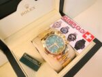 Rolex replica daytona new 2016 gold yellow green dial imitazione replica orologio