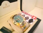 Rolex replica daytona new 2016 gold yellow green dial imitazione replica orologio