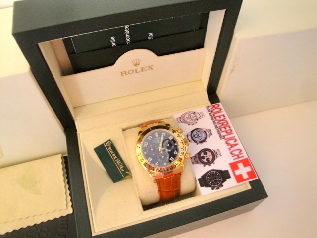 Rolex replica daytona vip gold yellow arab dial 116509 orologio copia replica