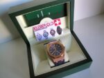 Audemars piguet royal oak jumbo acciaio-oro blue dial orologio replica copia imitazione