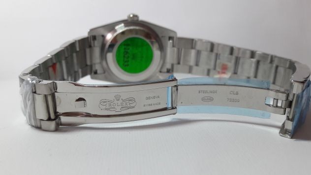 Rolex replica datejust oyster acciaio black orologio replica imitazione